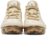 Thumbnail for your product : Nike Off-White and Beige Air Vapormax 2019 Sneakers