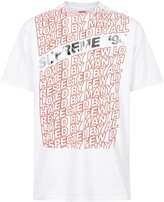 Thumbnail for your product : Supreme Respected slogan-print T-shirt