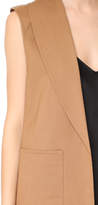 Thumbnail for your product : Alexander Wang Single Breasted Shawl Collar Vest
