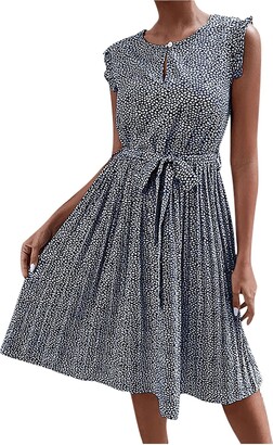 SamMoSon Black Graduation Dress Floral Embroidered Dress Cute Casual  Dresses Formal Cap Sleeve Dresses Casual Dress Shoe Womens Dresses for Fall  Womens Blue Formal Dress Black Maternity Dress Long - ShopStyle