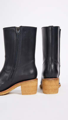 A.P.C. Paz Boots with Block Heel
