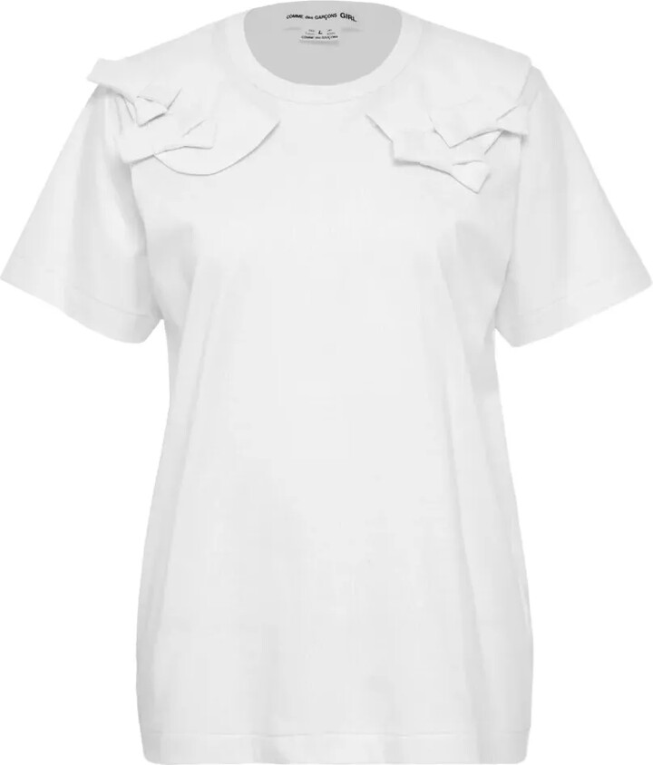 COMME DES GARÇONS GIRL bow T-shirt