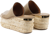 Thumbnail for your product : Chloé Cork Wedge Slide