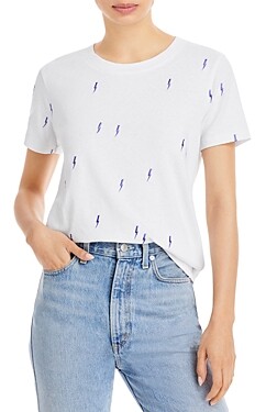 Chaser Embroidered Lightening Bolts Tee - 100% Exclusive