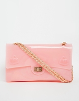 Thumbnail for your product : Johnny Loves Rosie Platsic Shoulder Bag with Chain