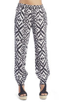 Thumbnail for your product : Wet Seal Tribal Print Jogger Pants