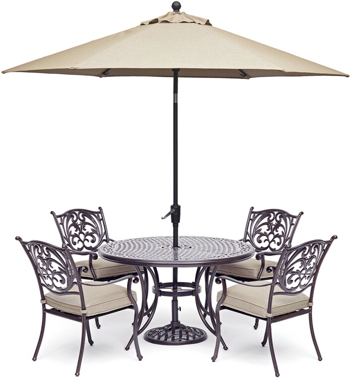 Round Dining Table 4 Chairs, Dining Chairs With Casters At Macy S