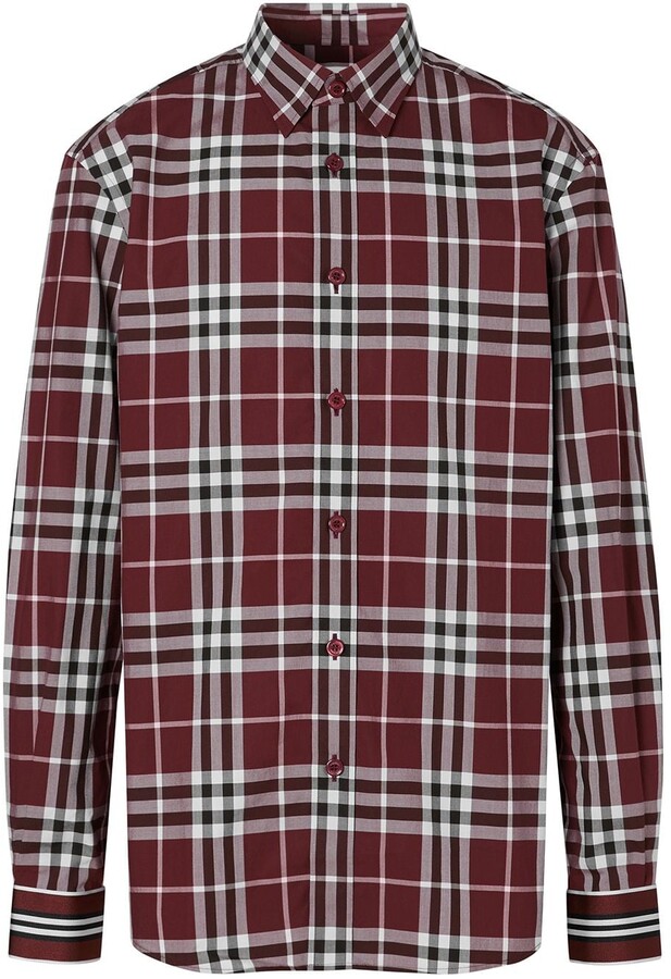burberry long sleeve shirts for men