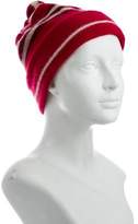 Thumbnail for your product : Burberry Striped Wool Beanie