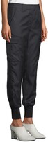 Thumbnail for your product : 3.1 Phillip Lim Pinstripe Jogger Pants With Cargo Pockets