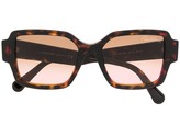 Thumbnail for your product : Roberto Cavalli Oversized Tortoiseshell Sunglasses