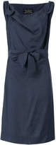 Vivienne Westwood ruched bow dress 