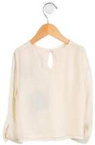 Thumbnail for your product : Appaman Fine Tailoring Girls' Bow-Accented Chiffon Top w/ Tags