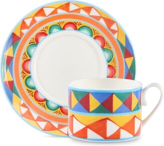 Dolce & Gabbana Caretto-pattern porcelain tea-set