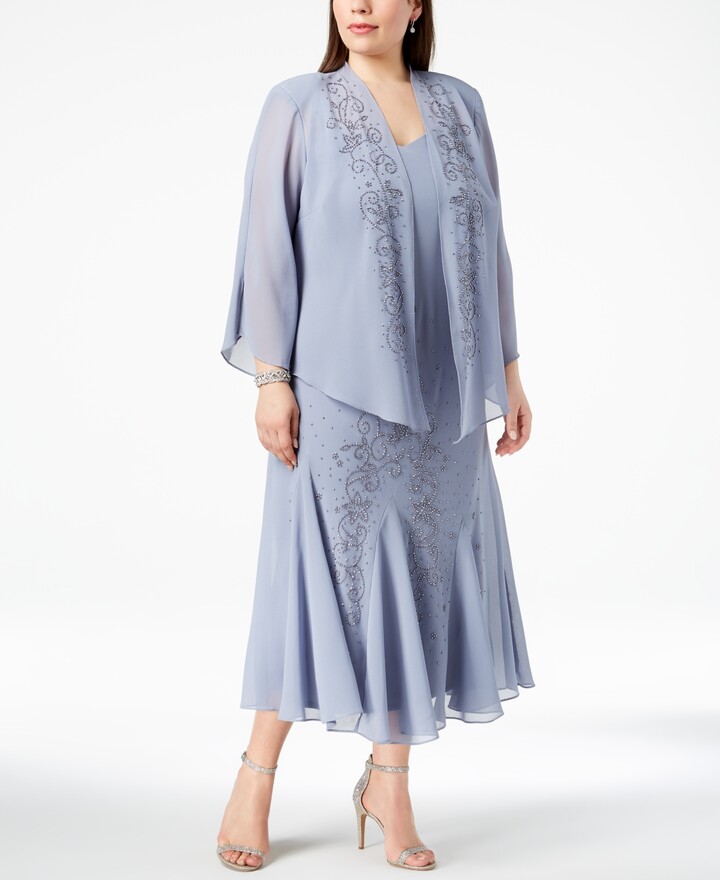 plus size beaded jacket