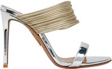 Thumbnail for your product : Aquazzura Rendez Vous 105 Metallic Sandal