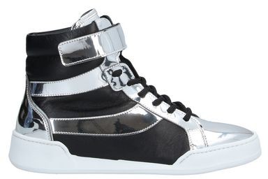 black velcro high tops