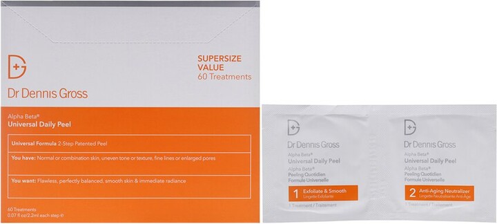 Dr. Dennis Gross Skincare Unisex 60 Count Alpha Beta Universal Daily Peel