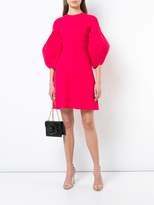 Thumbnail for your product : Oscar de la Renta lantern sleeve flared dress