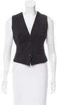 Thumbnail for your product : Alexander McQueen Wool Button-Up Vest