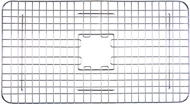 Sinkology SinkSense Hadid Stainless Steel 27" x 13.125" Kitchen Sink Bottom Grid