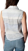 Thumbnail for your product : True Religion Shrunken Sleeveless Striped Womens Utility Shirt