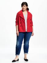 Thumbnail for your product : Old Navy Fleece Plus-Size Peacoat