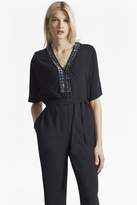 Thumbnail for your product : French Connection Karlo Embellished Tie Waist Jumpsuit