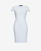 Thumbnail for your product : DSquared 1090 DSQUARED2 Short Sleeve Knit Dress: White