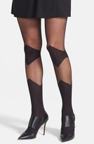 Thumbnail for your product : Via Spiga Geometric Sheer Tights
