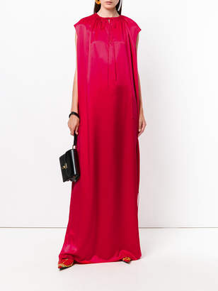 Balenciaga Slide silk gown