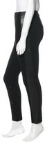 Thumbnail for your product : Robert Rodriguez Leather-Paneled Skinny-Leg Pants