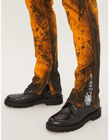 Thumbnail for your product : Burton MJB - Marc Jacques x Will and Rich Pax Crixus graphic-print zipped skinny jeans