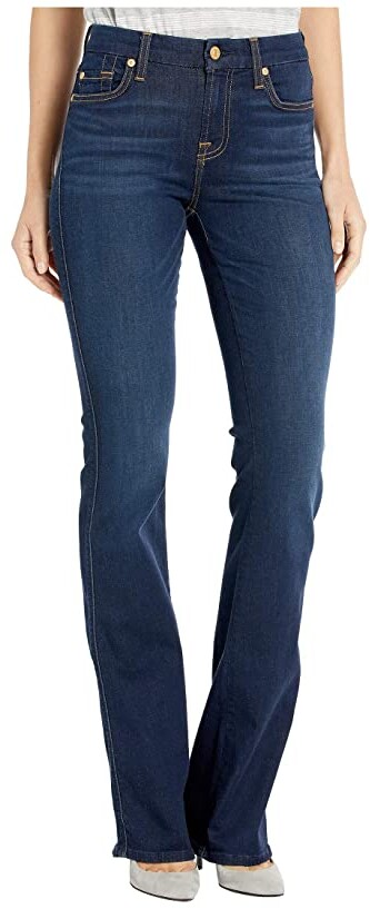 7 For All Mankind Kimmie Bootcut in Slim Illusion Tried True - ShopStyle