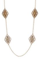 Thumbnail for your product : Lauren Ralph Lauren Gold-Tone Filigree Pendant Necklace