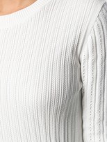 Thumbnail for your product : Thom Browne RWB ribbed jumper