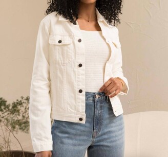 ABLE Bailey Classic Jacket In White
