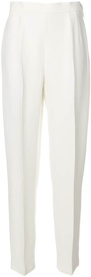high waisted tailored trousers womens