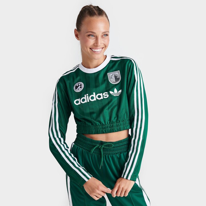 adidas originals long sleeve top womens