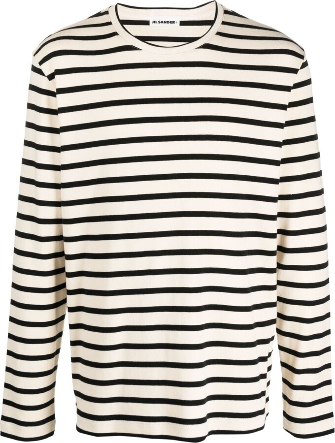 Jil Sander Cotton Long Sleeve T-Shirt