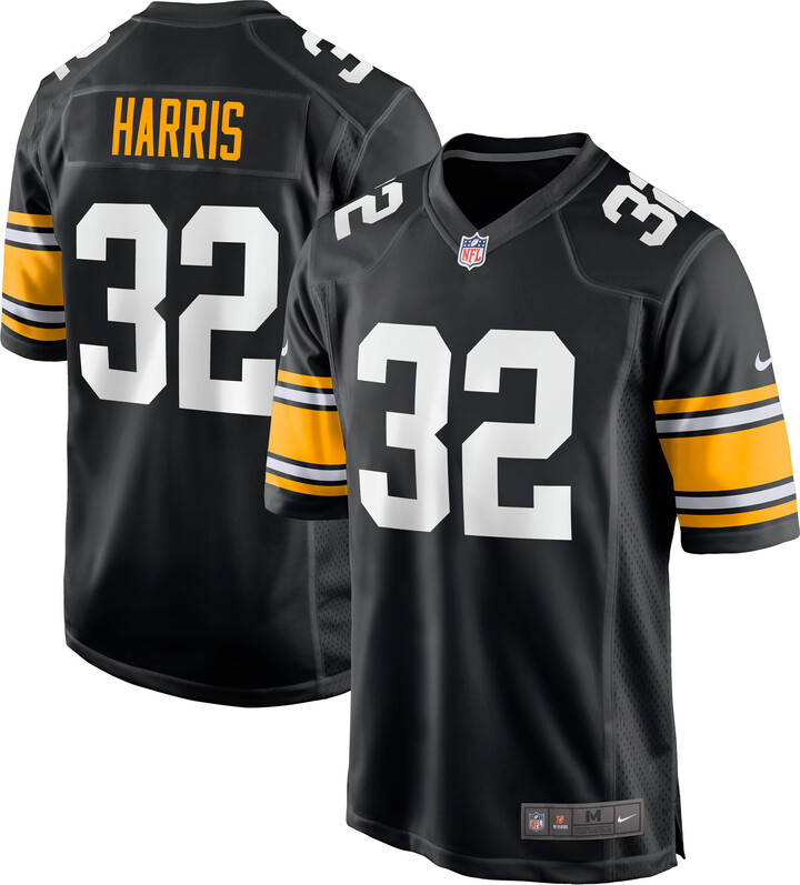 Men's Nike Franco Harris Black Pittsburgh Steelers Alternate Retired Player Jersey