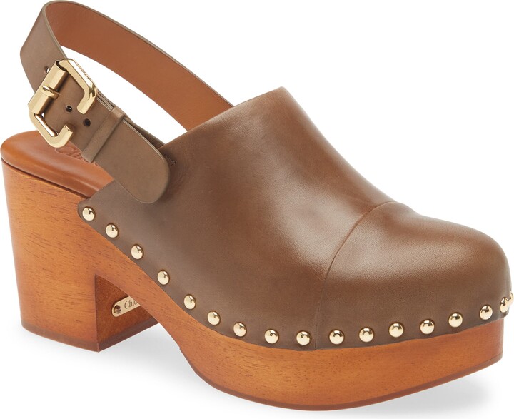 Chloé Jeannette Platform Clog