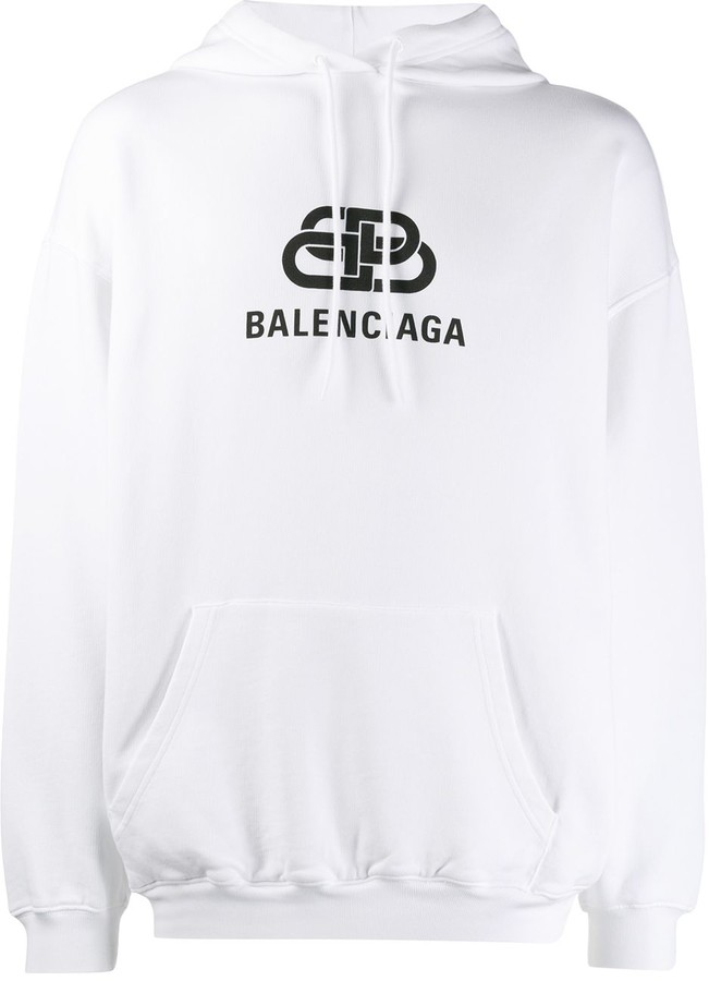 Balenciaga New BB hoodie - ShopStyle