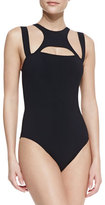 Thumbnail for your product : Emilio Pucci Cutout-Top Strappy One-Piece Swimsuit