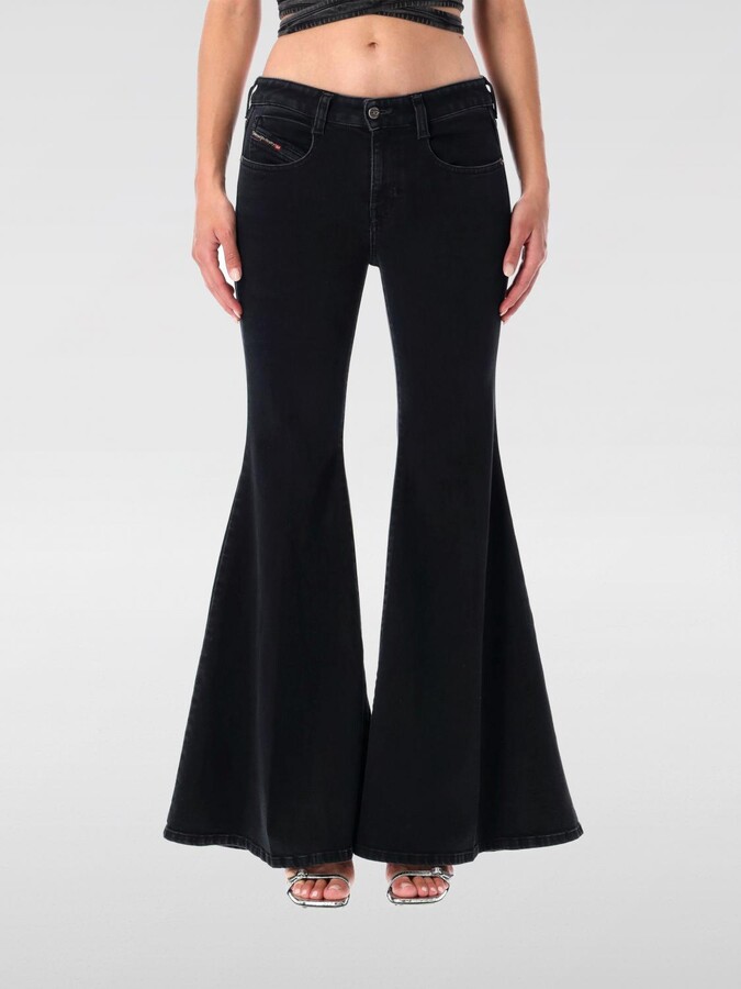 Diesel Jeans Woman color Black