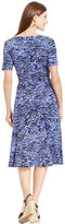 Thumbnail for your product : Jessica Howard Petite Short-Sleeve Printed Dress