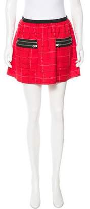 Anna Sui Patterned Mini Skirt