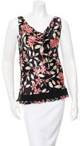 Thumbnail for your product : Moschino Silk Floral Blouse