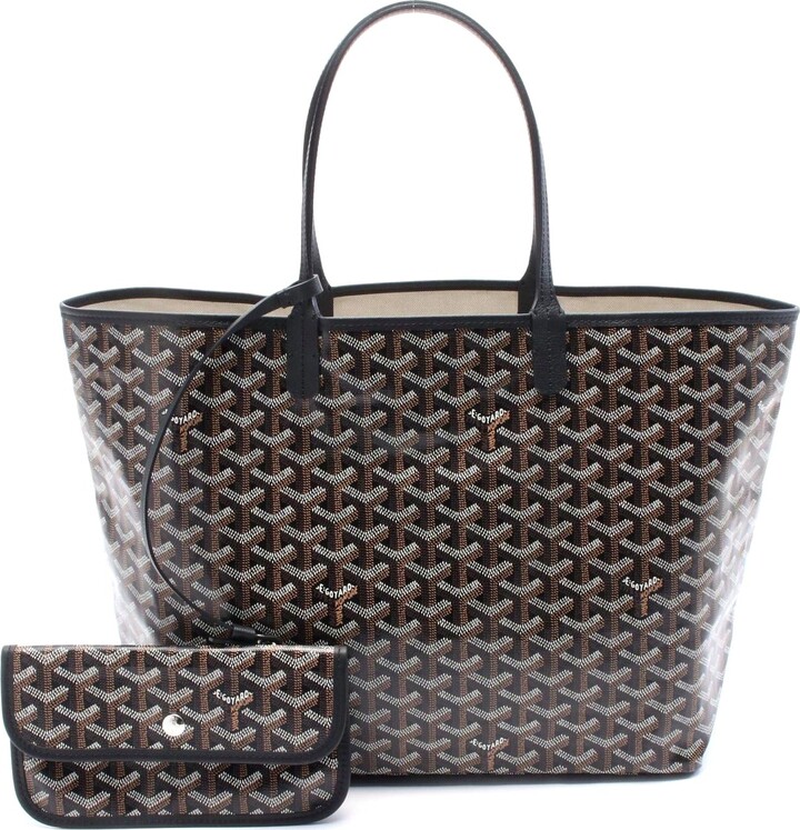 Goyard St. Louis PM Tote Bag PVC Leather