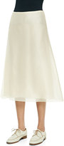 Thumbnail for your product : The Row Flowy Chiffon Midi Skirt